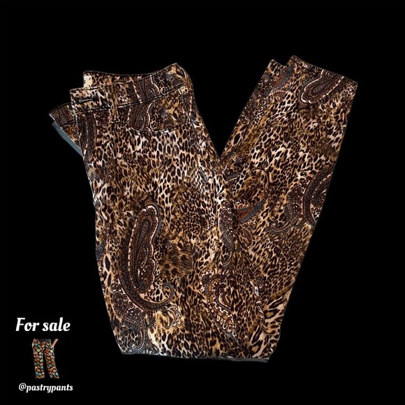 L'AGENCE Leopard Margot High Rise Skinny Valencia Jeans 26 - Picture 2 of 6